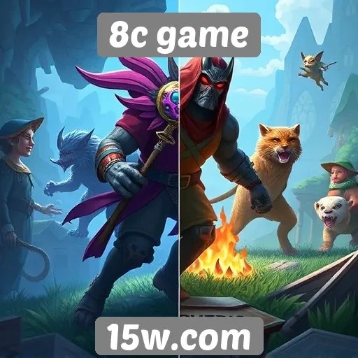 Comparativo entre 8c game e outros sites de jogos