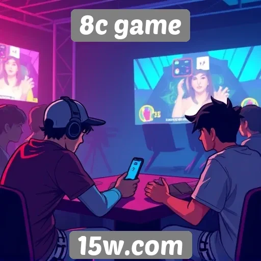 O crescimento da comunidade de jogadores no 8c game